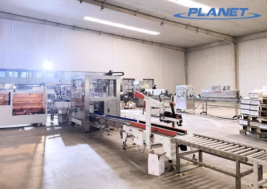 Máquina automática de llenado y envasado de cajas de cartón de alta velocidad